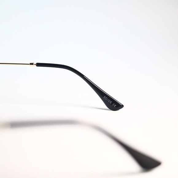 SOJOS Sunglasses SJ1072 C6 JL 51-21-149 retro gold frame slim N9 - Picture 3 of 9